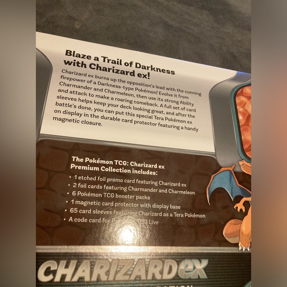 Pokemon Charizard EX Premium Collection Box - Multicolor. Great condition. - Picture 5 of 6